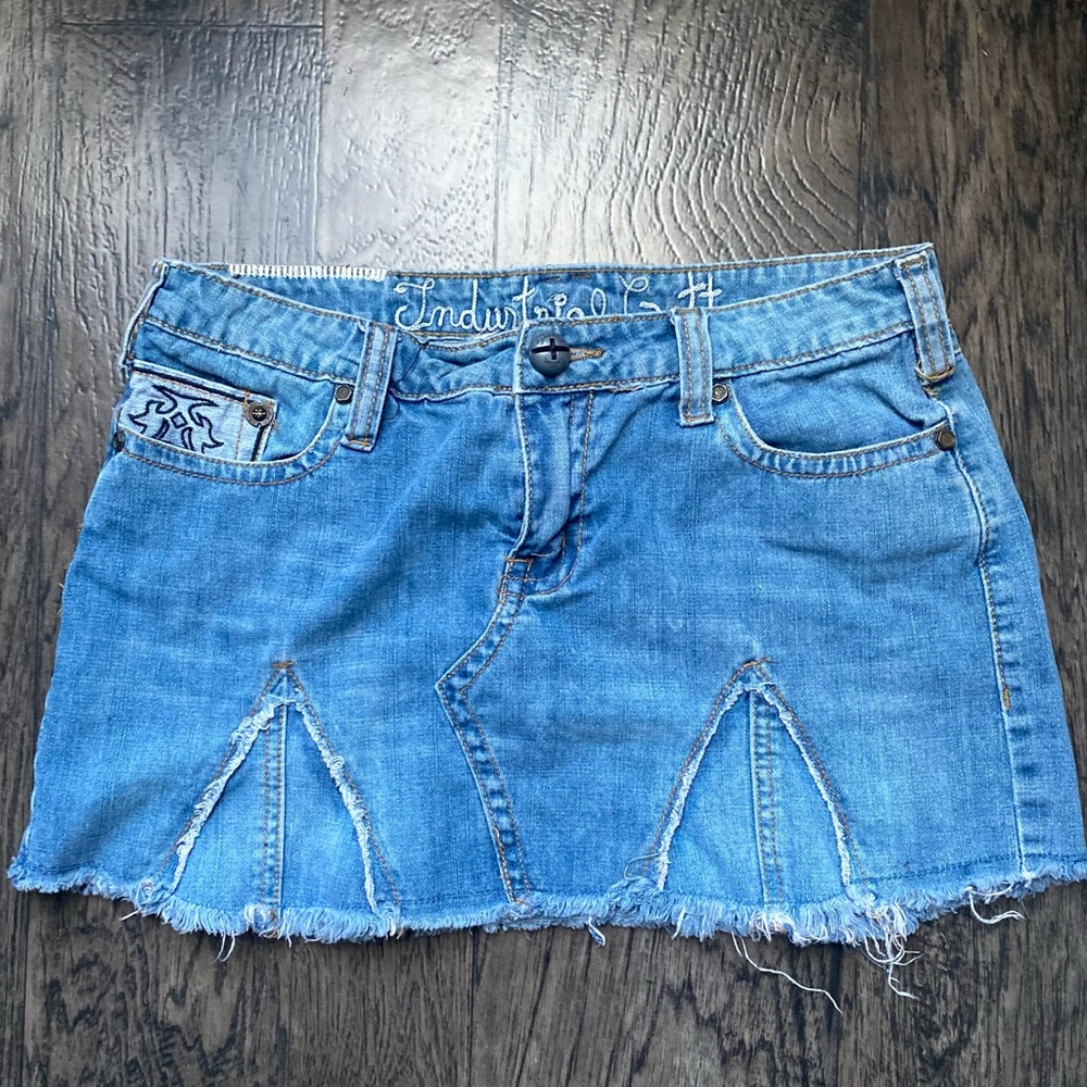 Blue Denim Skirt